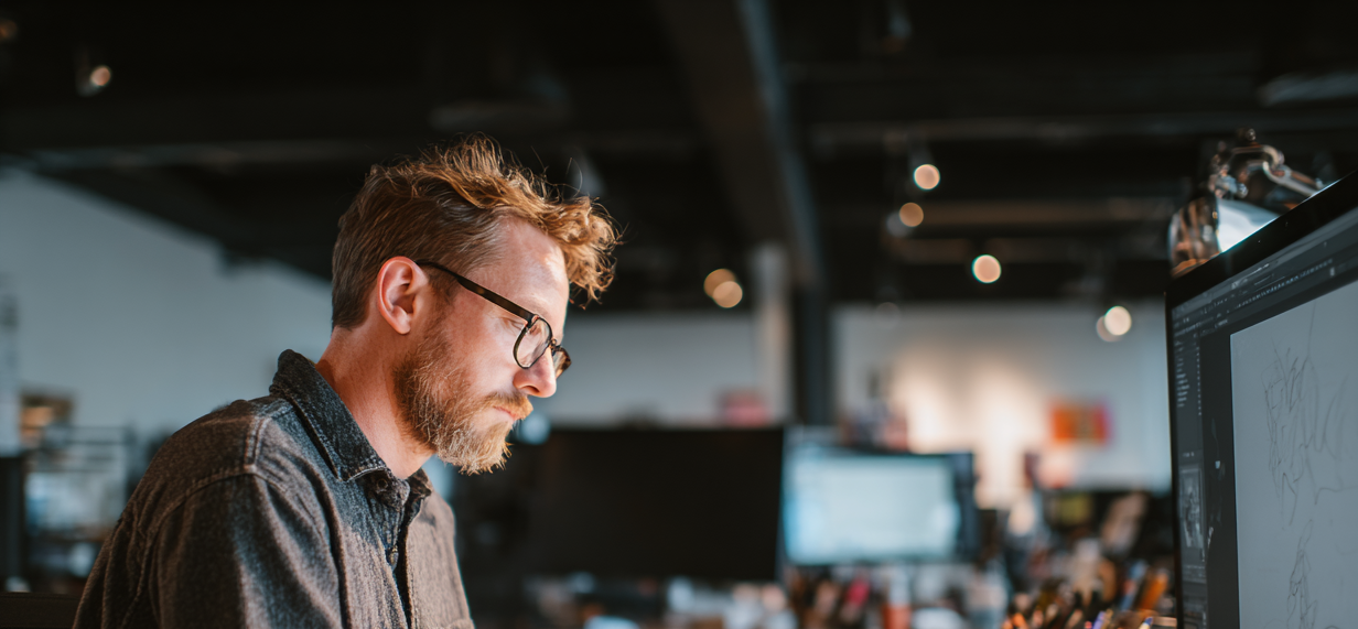 Business contract illustration